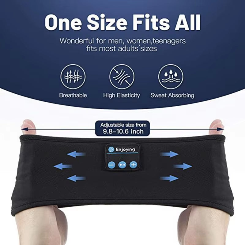 Factory Price Travel Music Handsfree Eye Mask Headsets Blue Tooth Sports Earphones Bulututh Wireless Headset Sleep Headphones