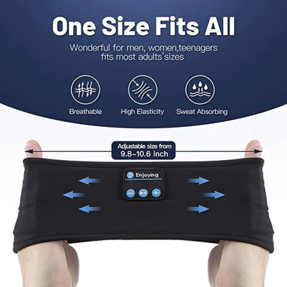 Factory Price Travel Music Handsfree Eye Mask Headsets Blue Tooth Sports Earphones Bulututh Wireless Headset Sleep Headphones